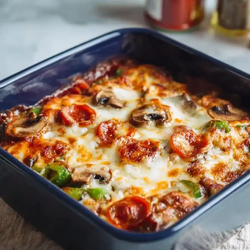 cottage cheese pizza bowl meal prep