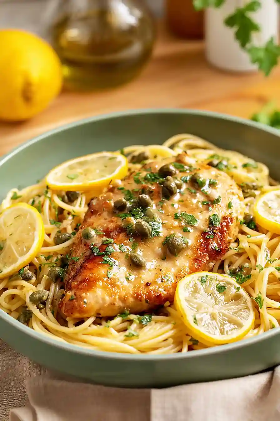 chicken piccata pasta