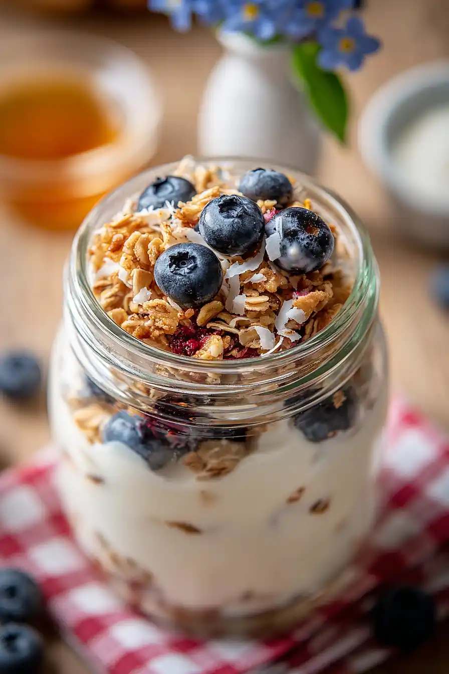 overnight oats with milk and honey