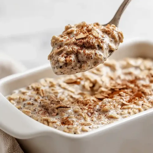 cinnamon overnight oats without yogurt