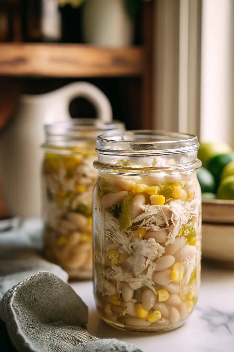 canning white chicken chili