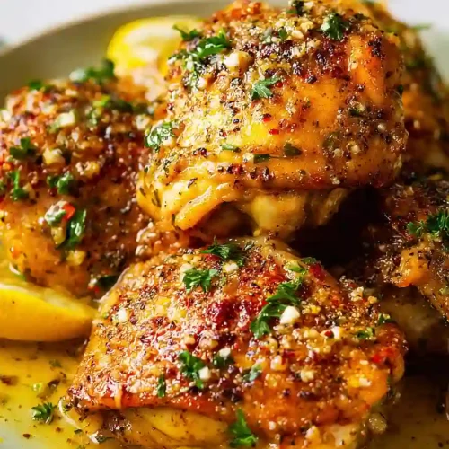 crockpot lemon garlic chicken