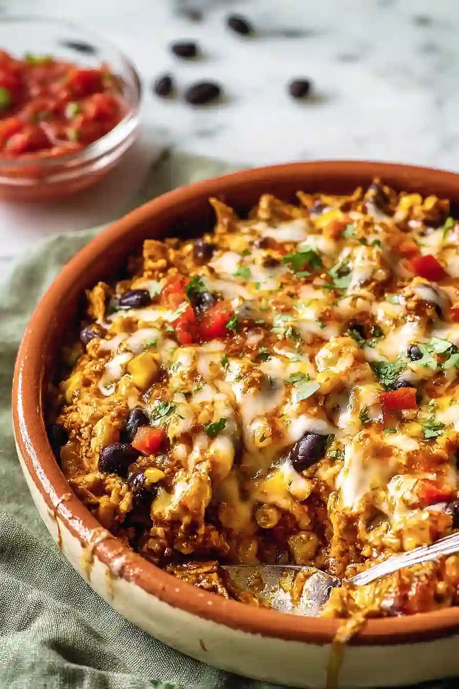 ground turkey enchilada skillet