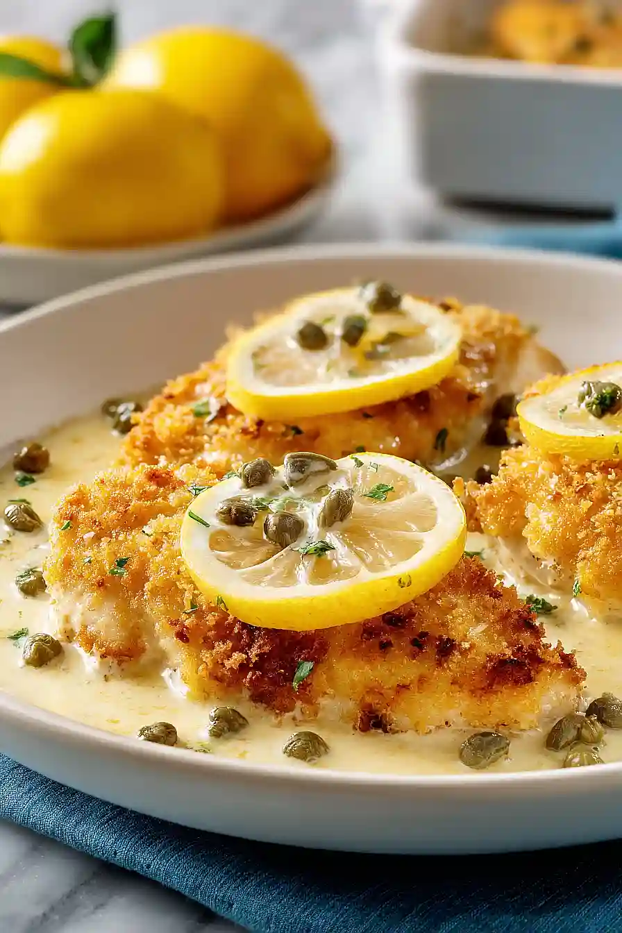 chicken piccata casserole