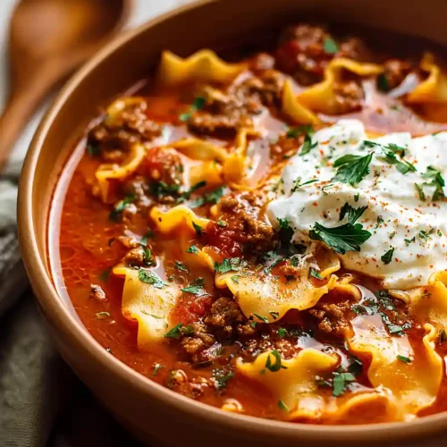 one pot lasagna soup