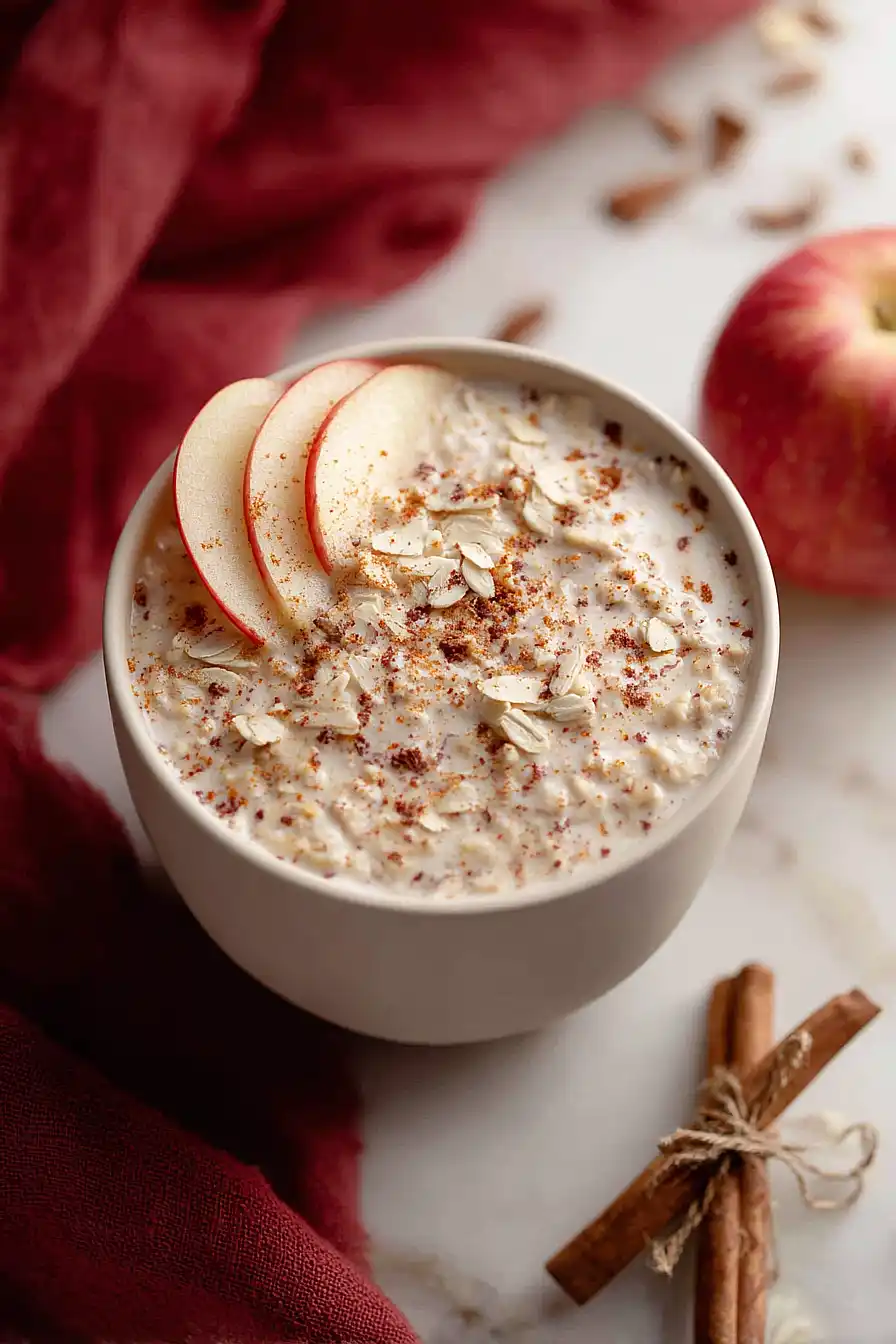 apple cinnamon overnight oats