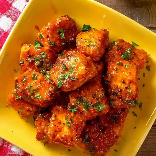 buffalo salmon bites