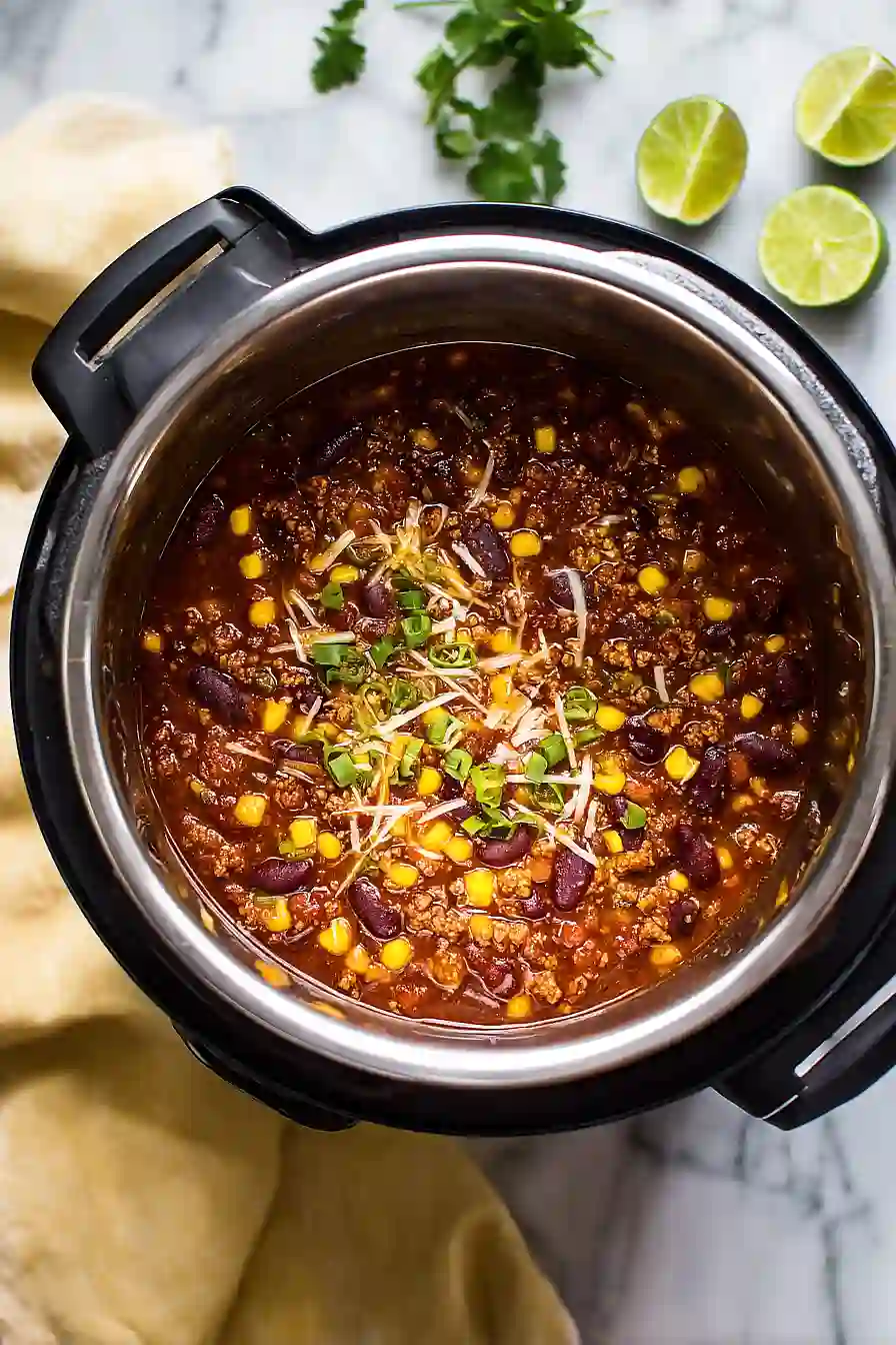 Instant Pot Turkey Chili