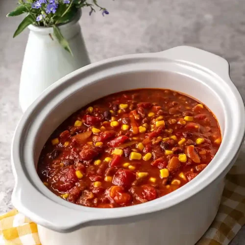 crockpot freezer meal chili