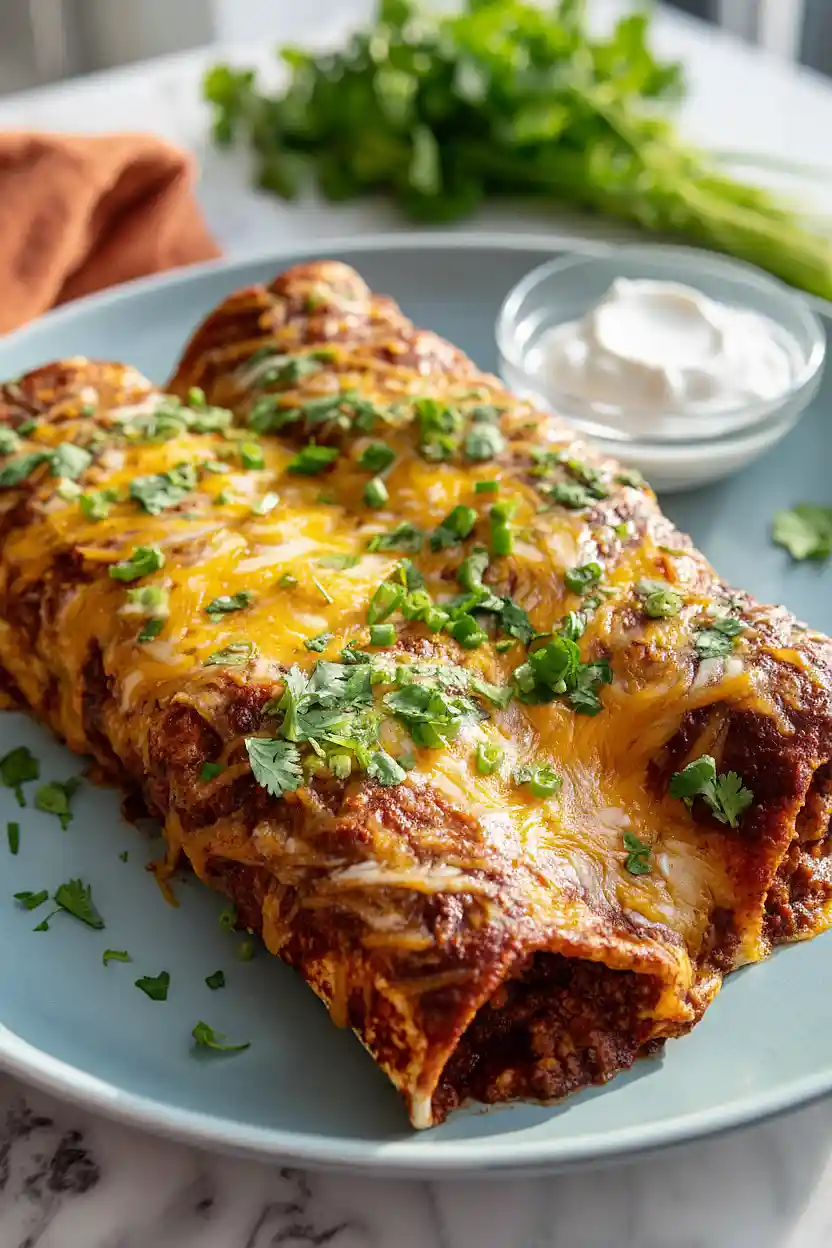 healthy ground turkey enchiladas