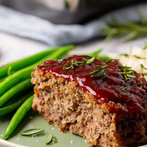 Classic Meatloaf with Brown Sugar Glaze