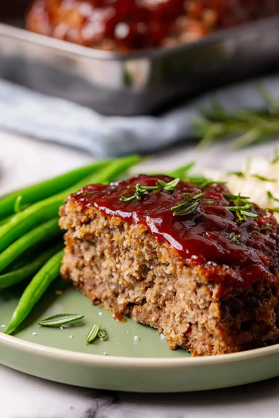 Classic Meatloaf with Brown Sugar Glaze