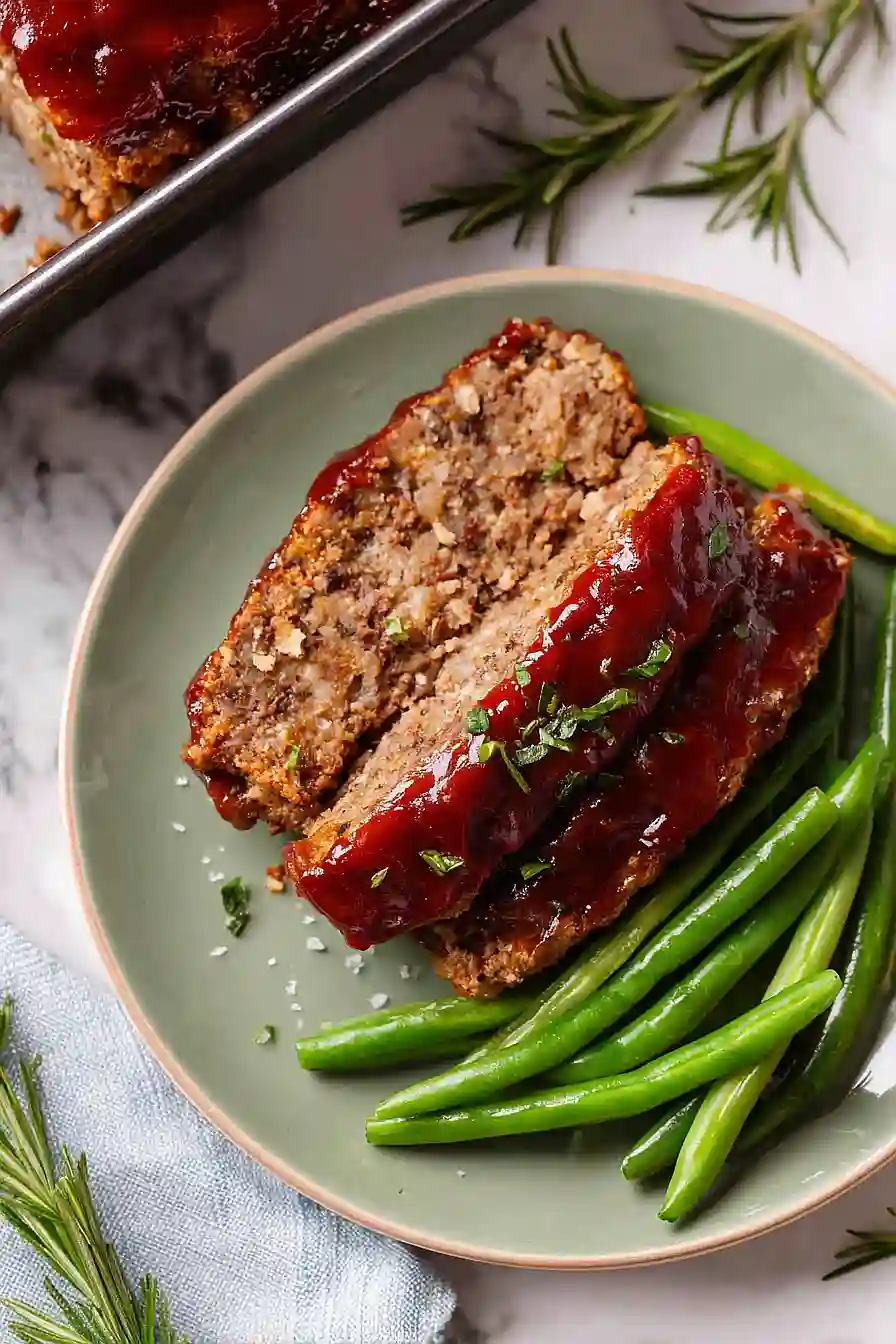 Classic Meatloaf with Brown Sugar Glaze