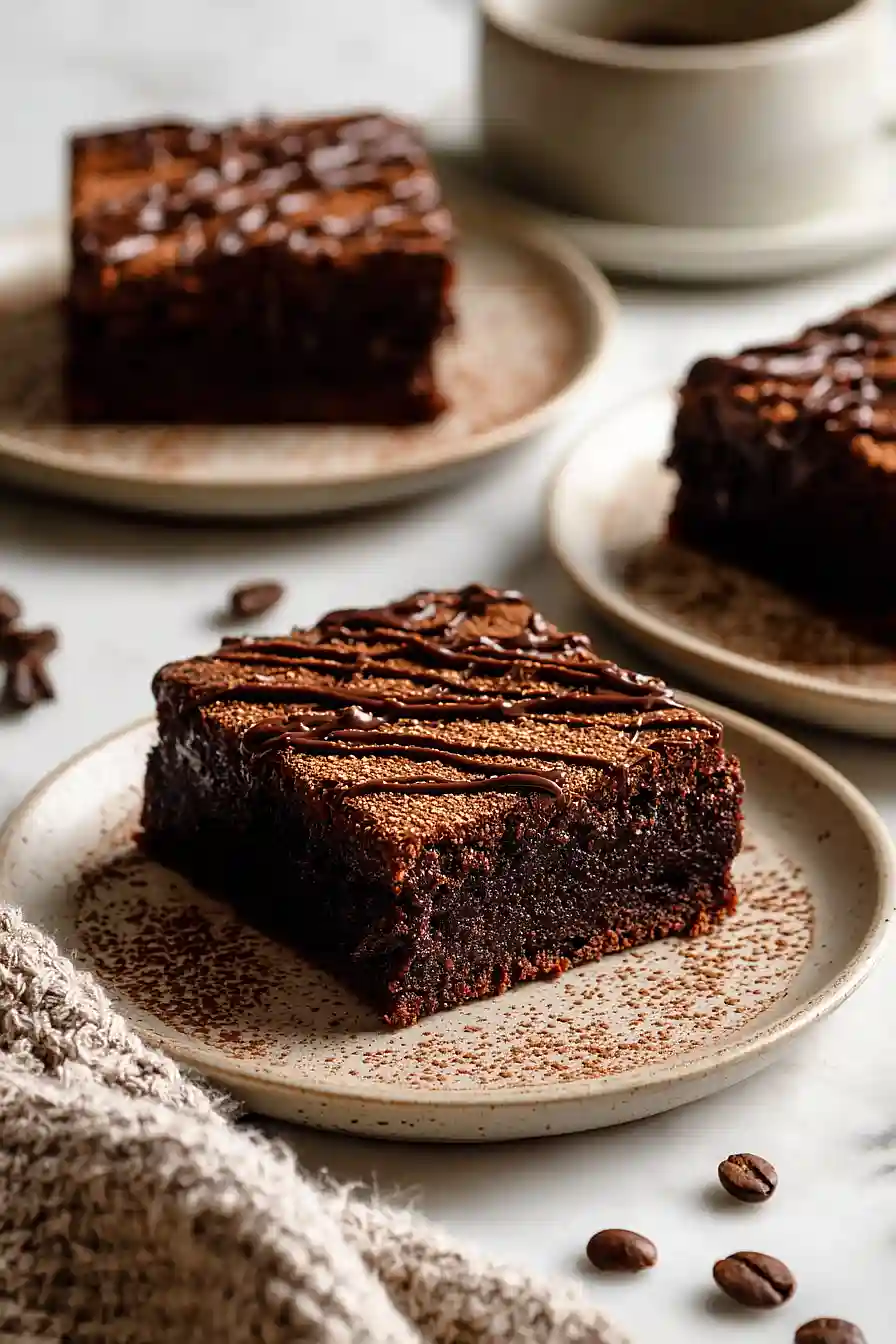 irish coffee brownies