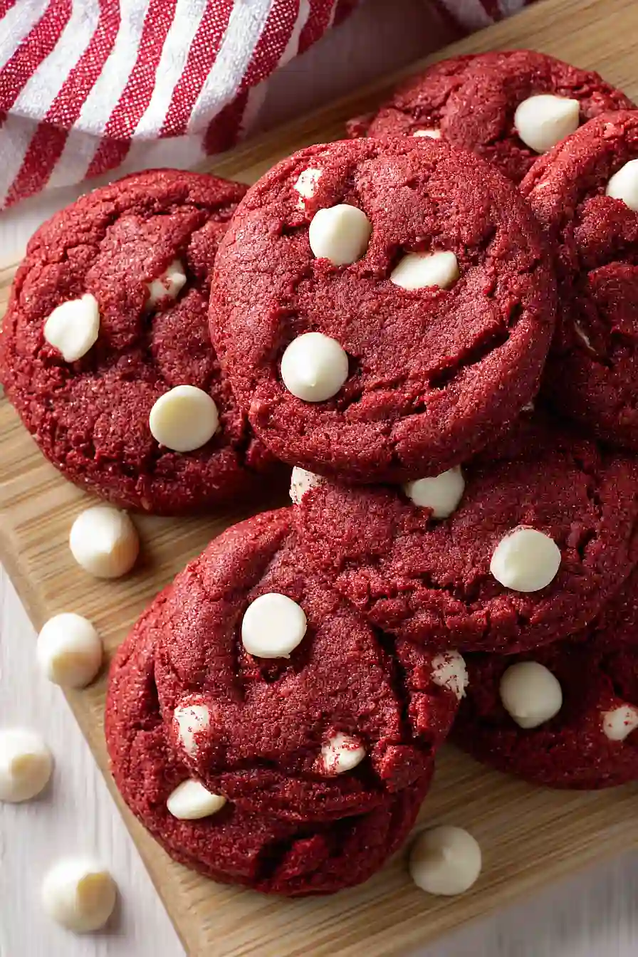 vegan red velvet cookies