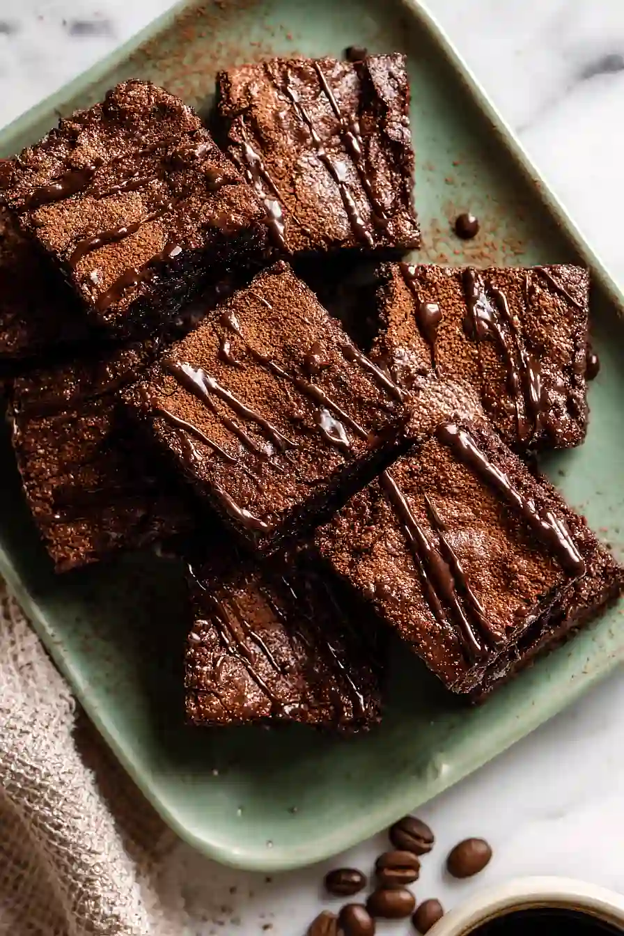 irish coffee brownies