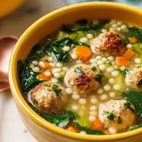 italian wedding soup with ground turkey