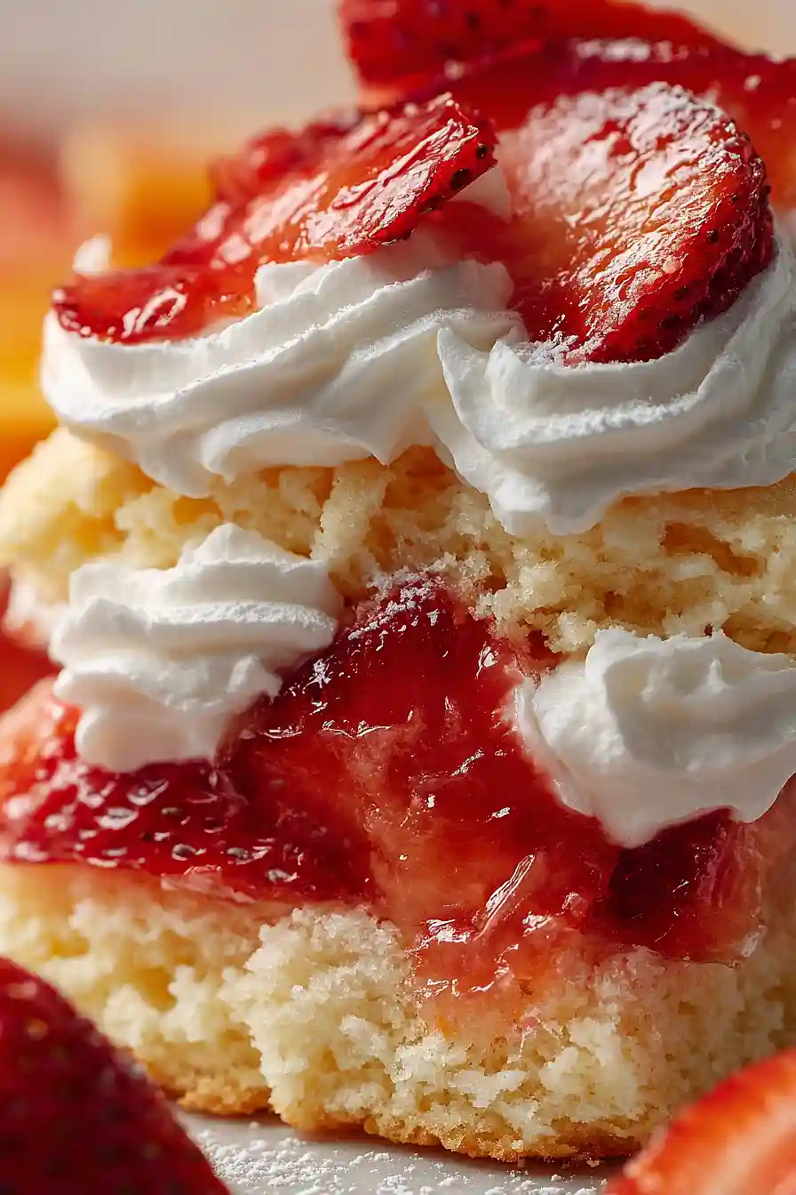strawberry orange shortcake