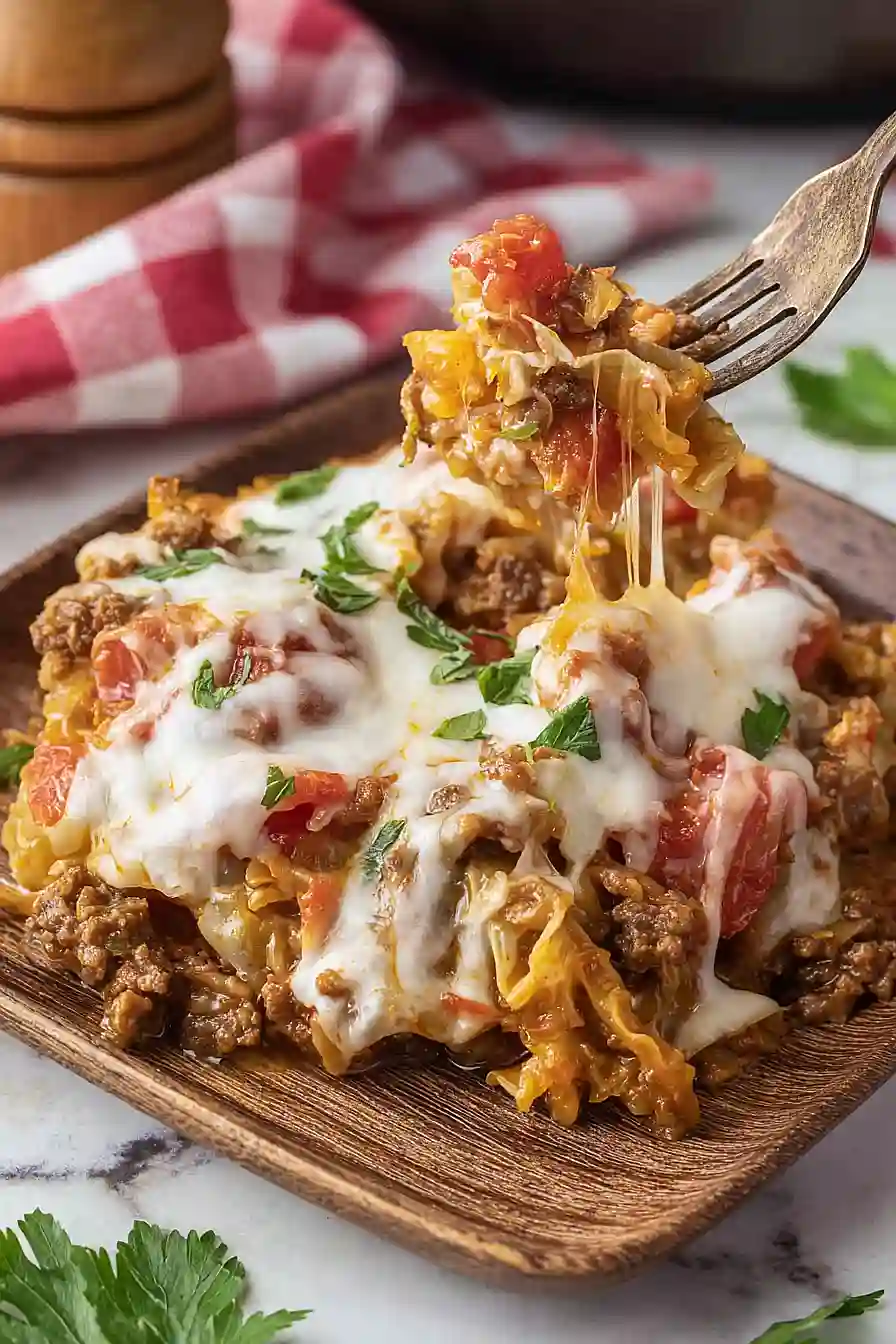 Unstuffed Cabbage Roll Skillet (One-Pot)