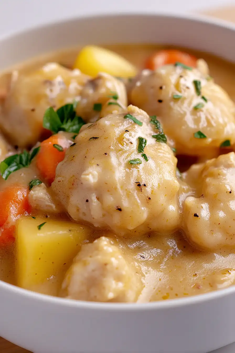 low calorie chicken and dumplings