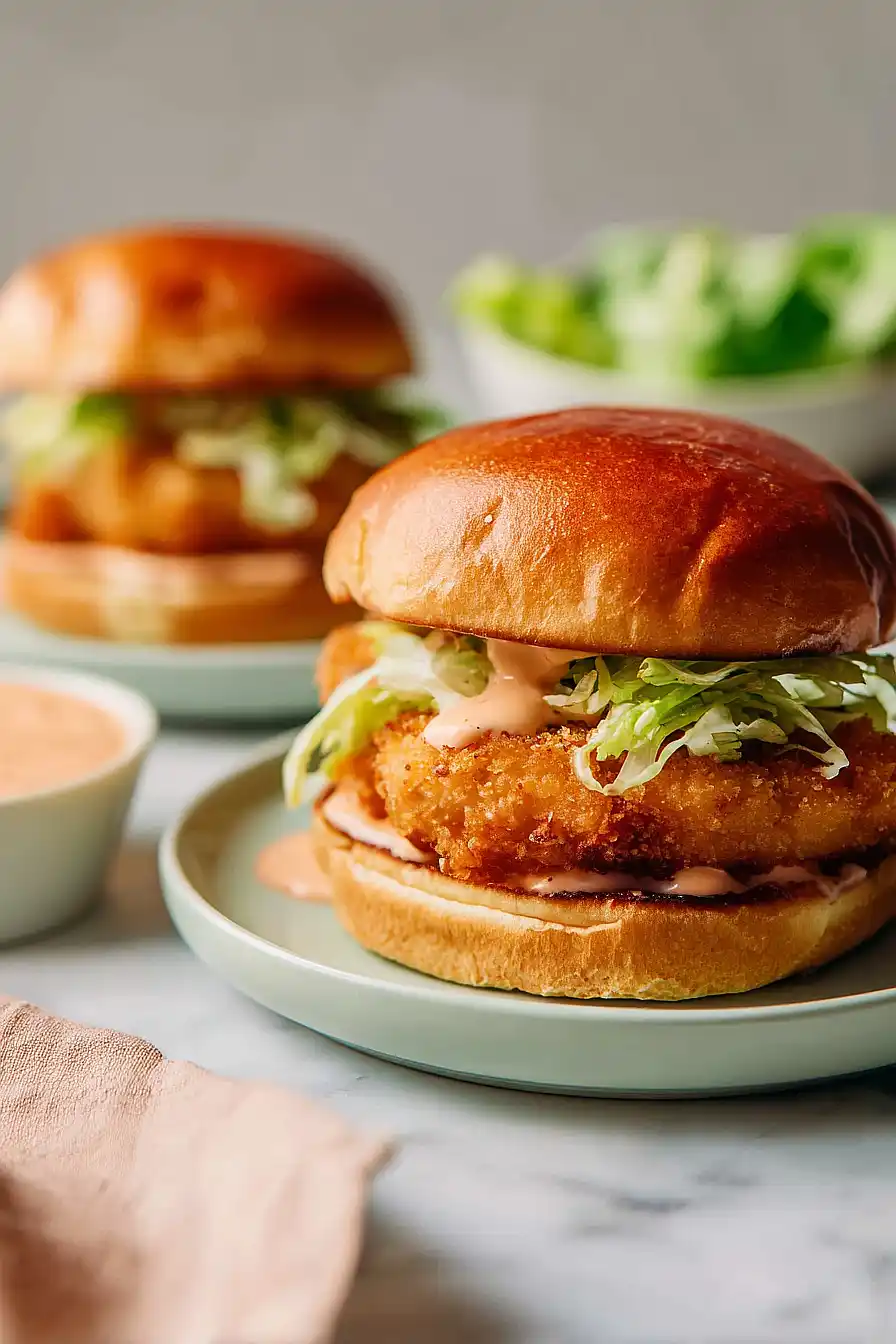 shrimp burger