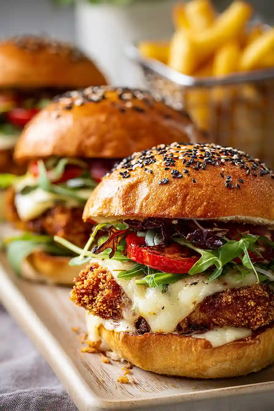 chicken thighs burger