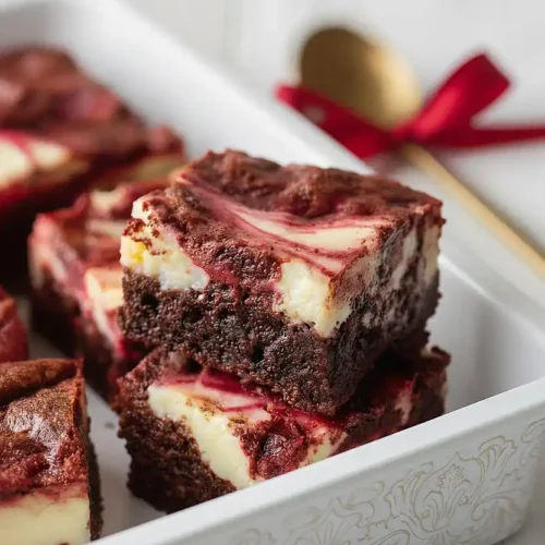 small batch red velvet brownies