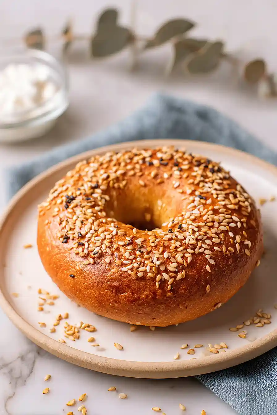 bagels with protein powder