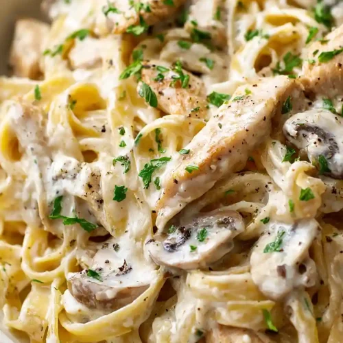 chicken fettuccine alfredo