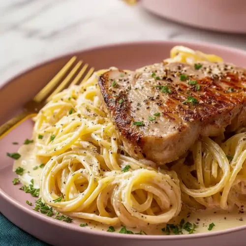 pork chop pasta