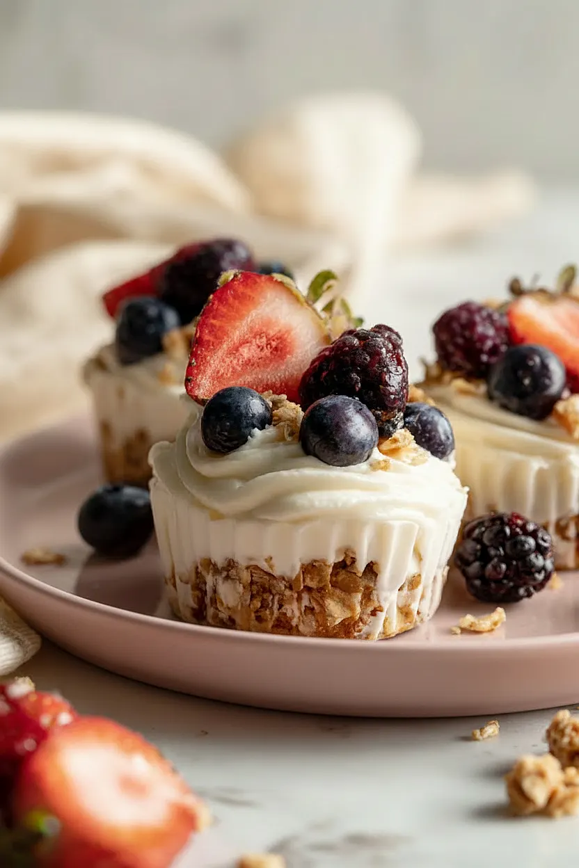 frozen yogurt granola bites