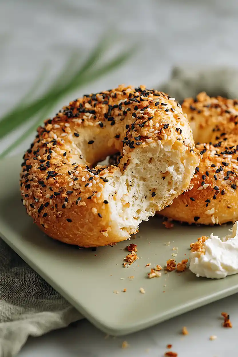 keto greek yogurt bagels