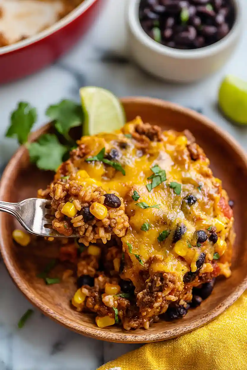 Beef Enchilada Casserole