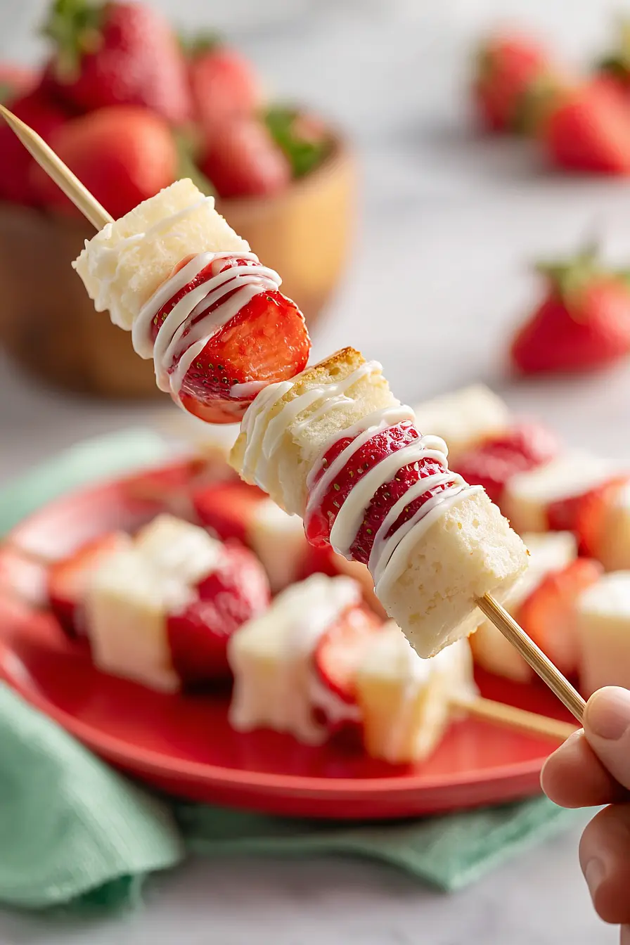 strawberry shortcake kabobs