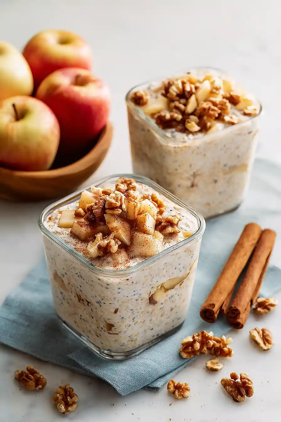 Apple Pie Overnight Oats