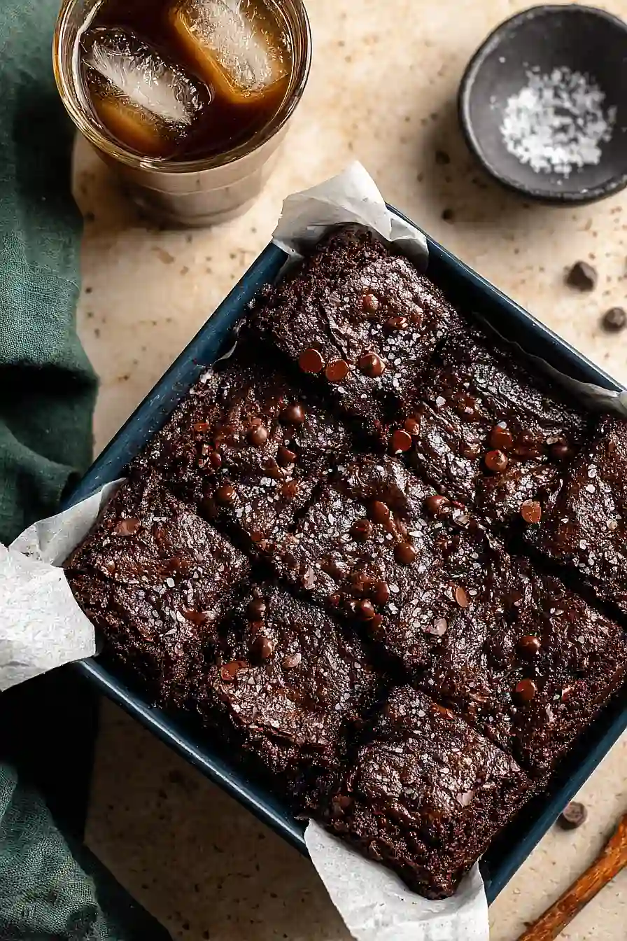 vegan applesauce brownies