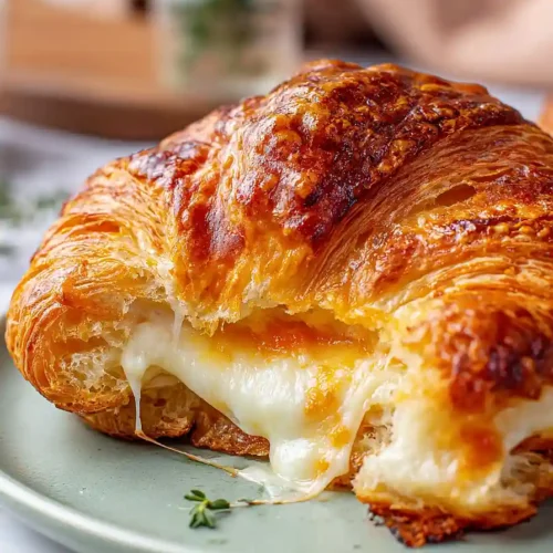 croissant grilled cheese
