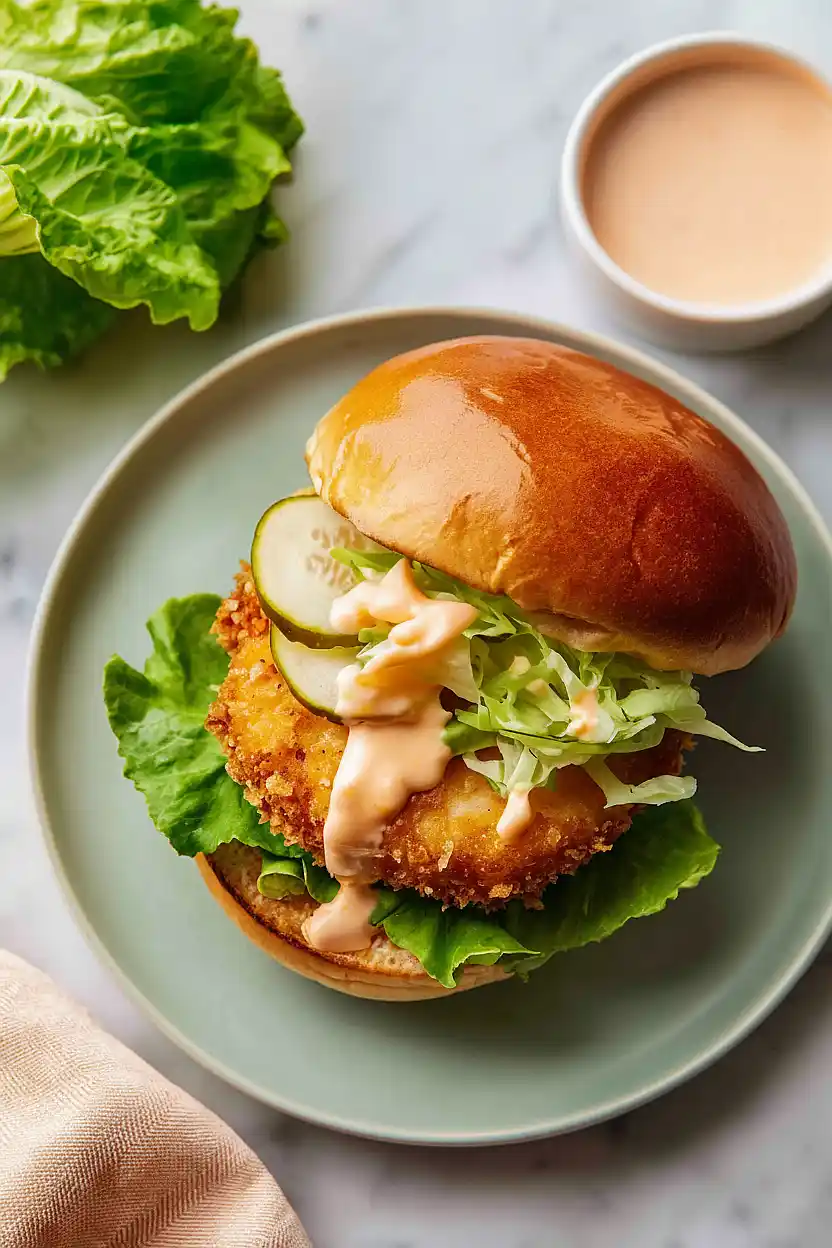 shrimp burger