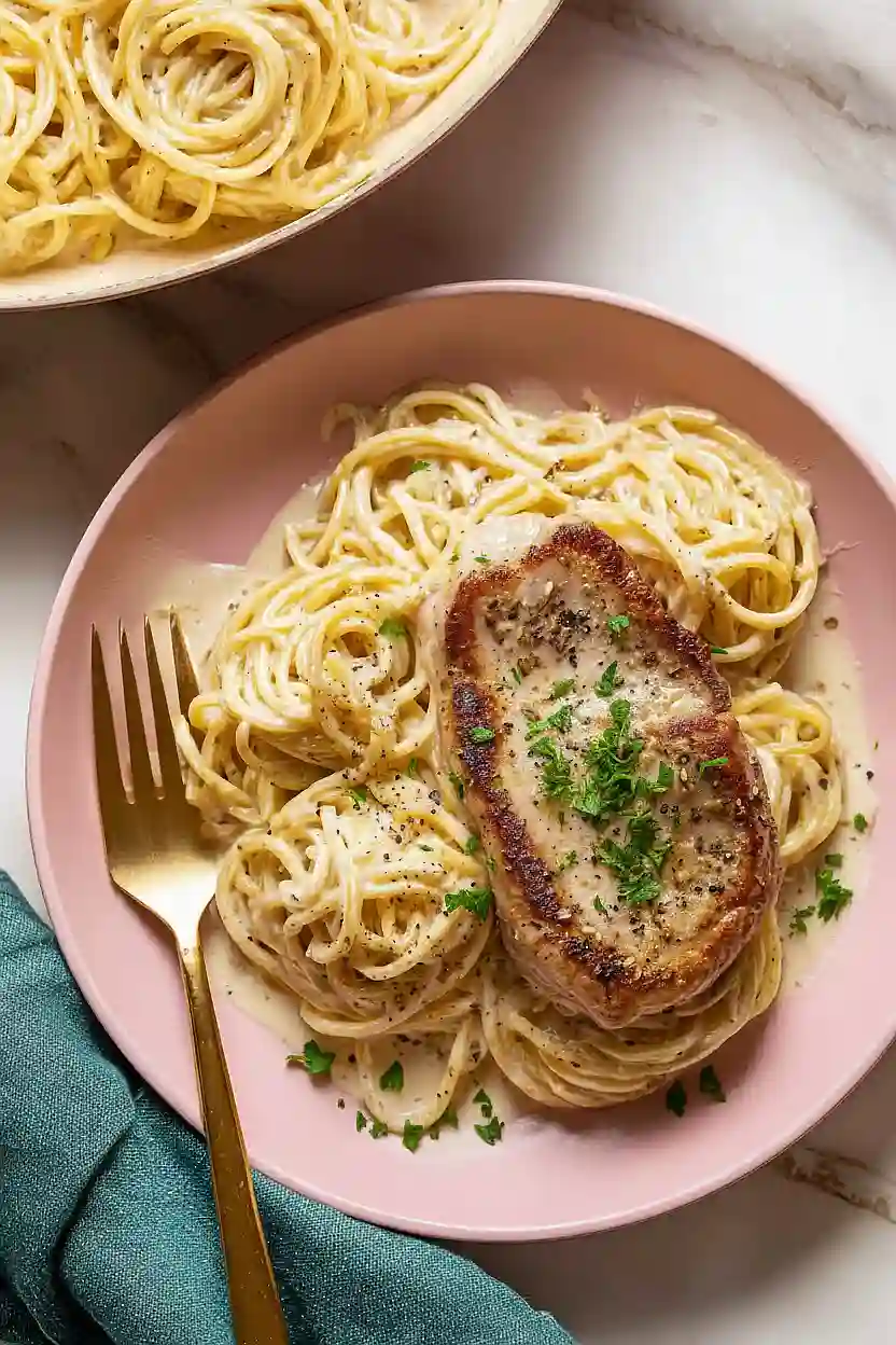 pork chop pasta