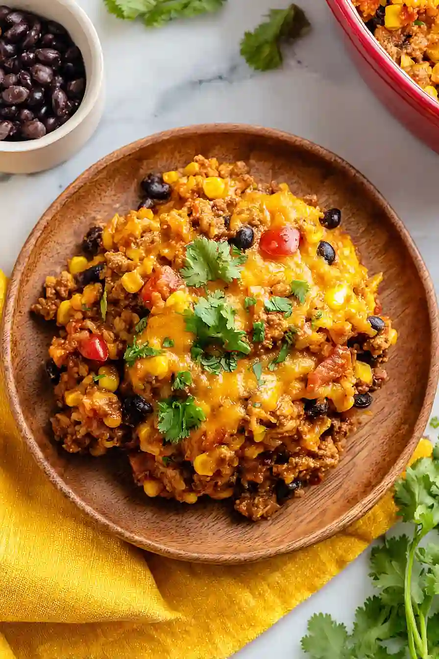 Beef Enchilada Casserole