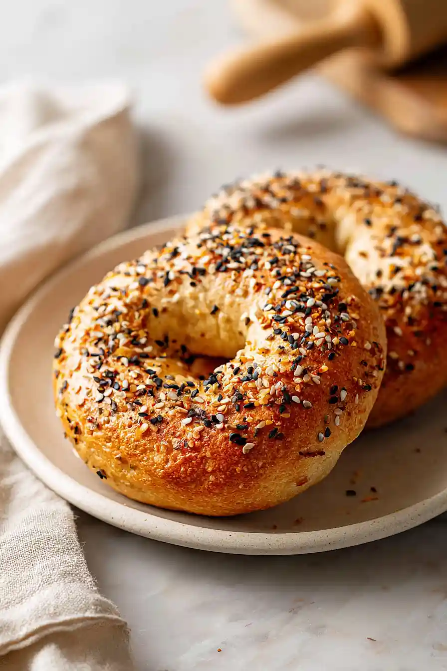 high protein bagels with skyr