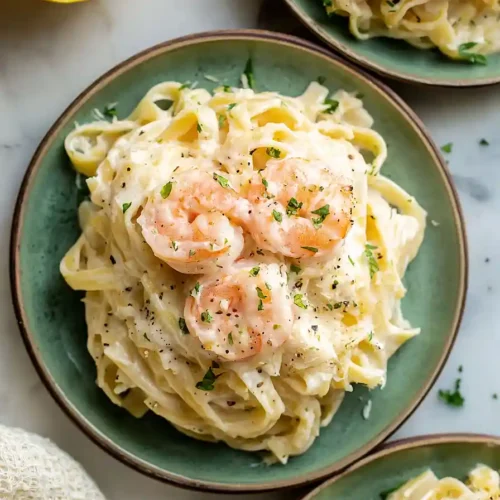 shrimp fettuccine alfredo