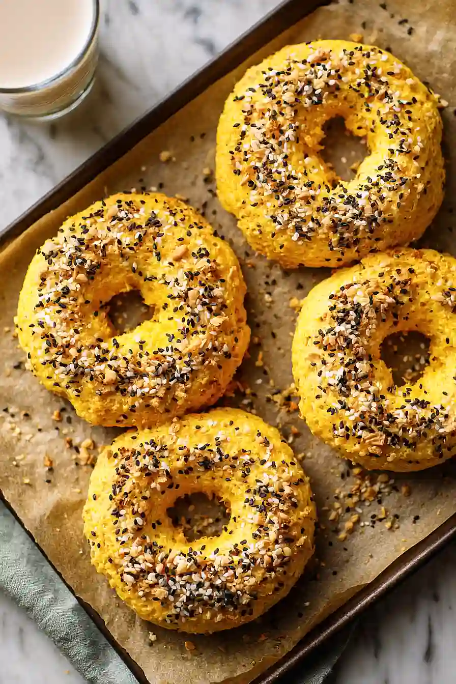 vegan high protein bagels