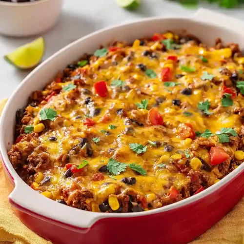 Beef Enchilada Casserole