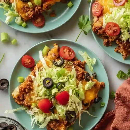 low carb keto ground turkey taco casserole