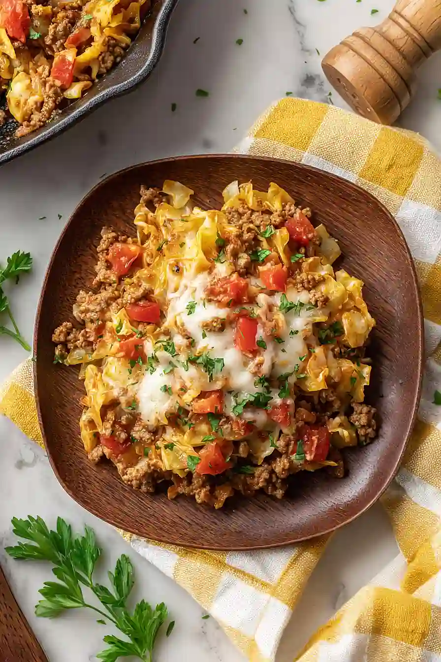 Unstuffed Cabbage Roll Skillet (One-Pot)