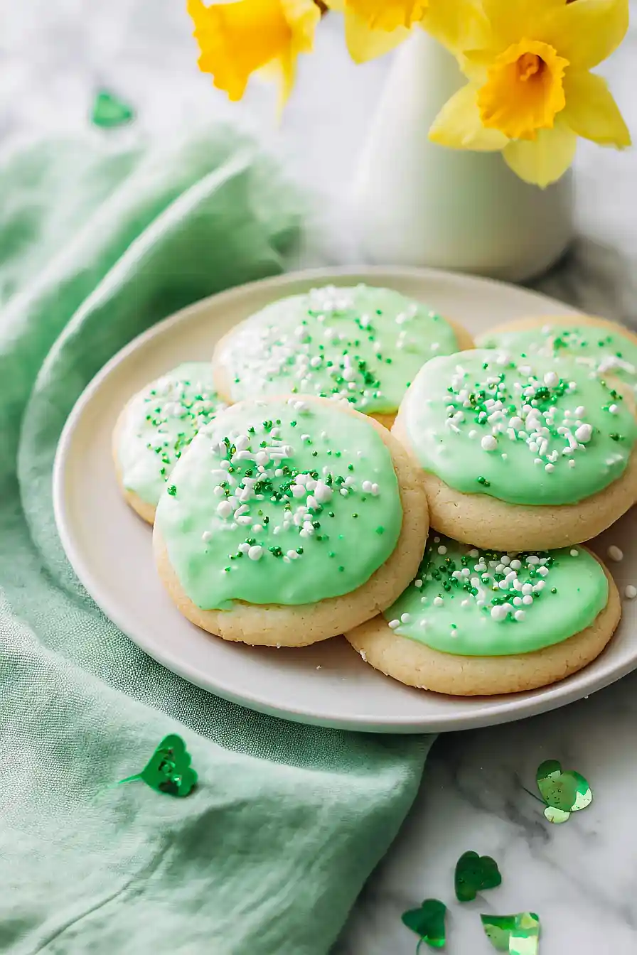 st. patrick's day sugar cookies