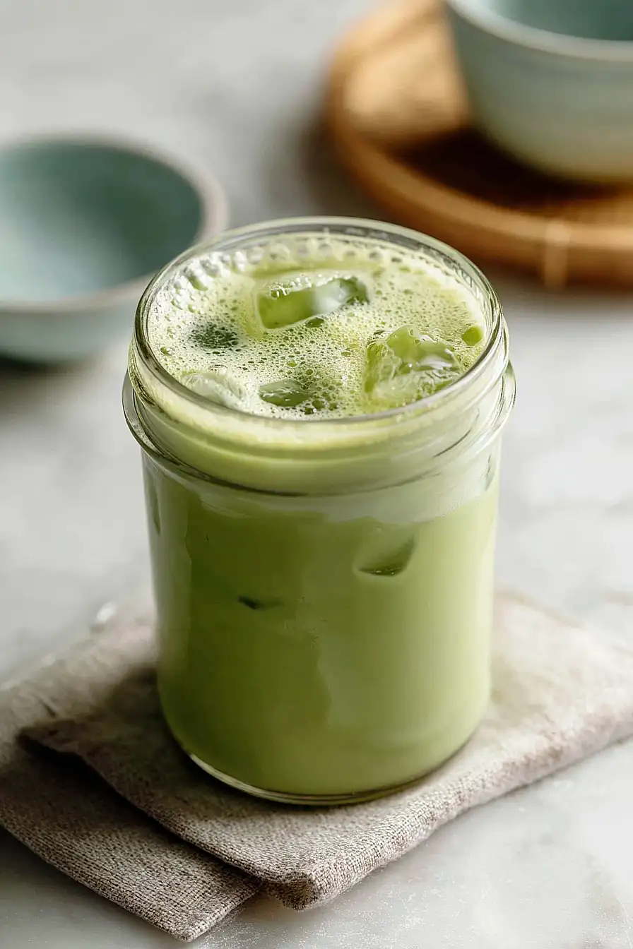 low calorie matcha latte