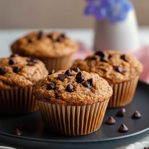 High Protein Banana Bread Muffins