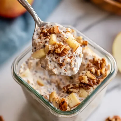 Apple Pie Overnight Oats